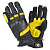 BY City Мотоперчатки Retro II Black/Yellow в Кирове